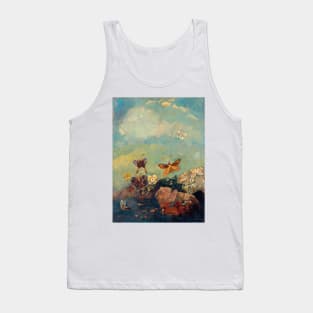 Butterflies by Odilon Redon Tank Top